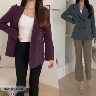 톰*** 23FW Over fit double breasted blazer (여성)