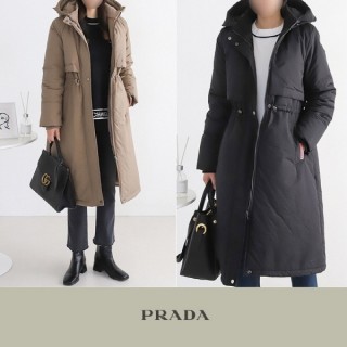 프** 23FW FLEECE LINED HOODIE LONG JACKET (여성)